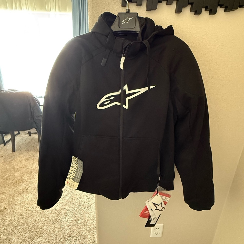 Alpinestars Black Hoodie with Logo